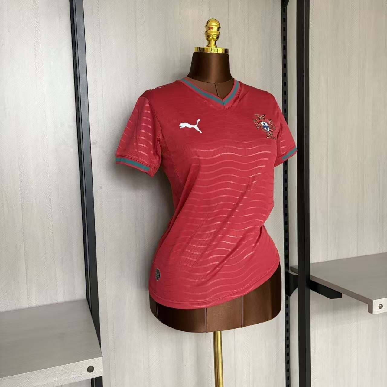 Camisa Portugal Versão Feminina - Copa do Mundo 2026