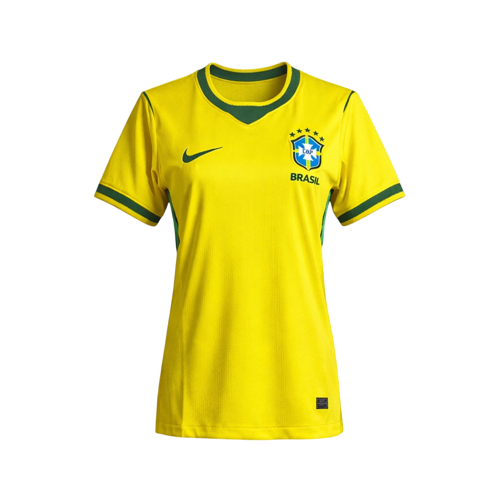 Camisa Brasil Versão Torcedor Feminina - Copa do Mundo 2026