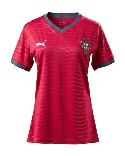 Camisa Portugal Versão Feminina - Copa do Mundo 2026